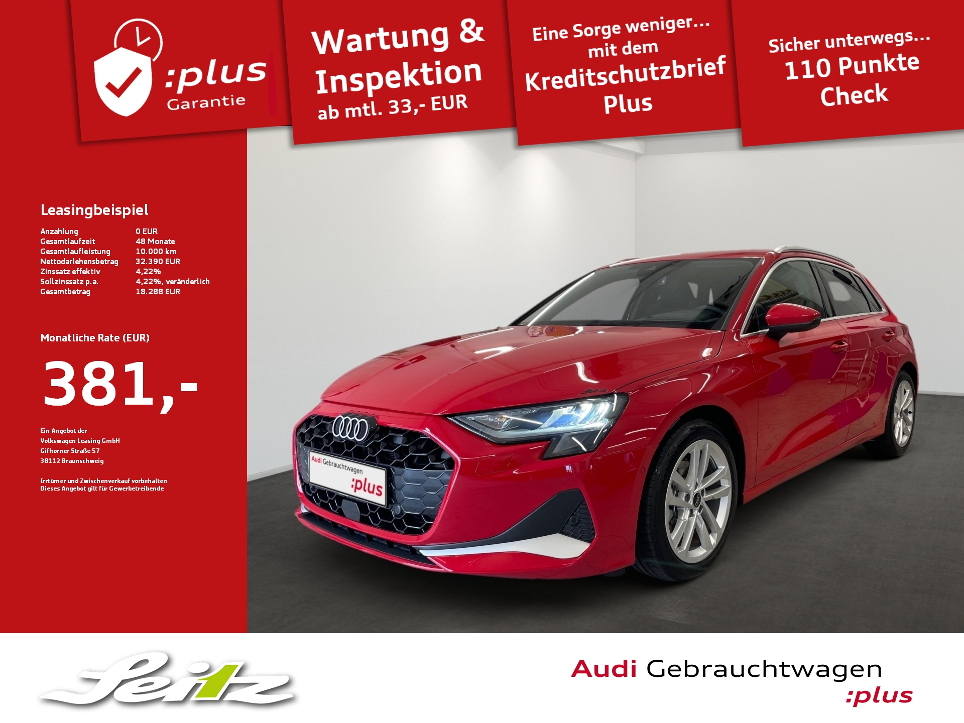 A3 Sportback 30 TFSI