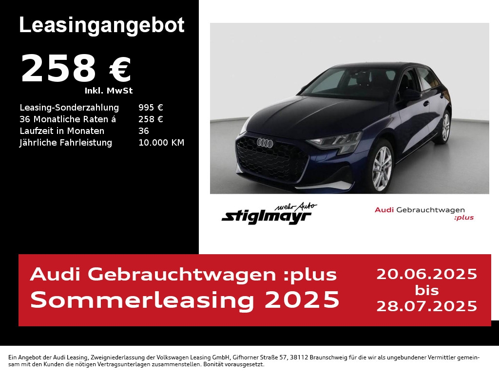 A3 Sportback Neues Modell